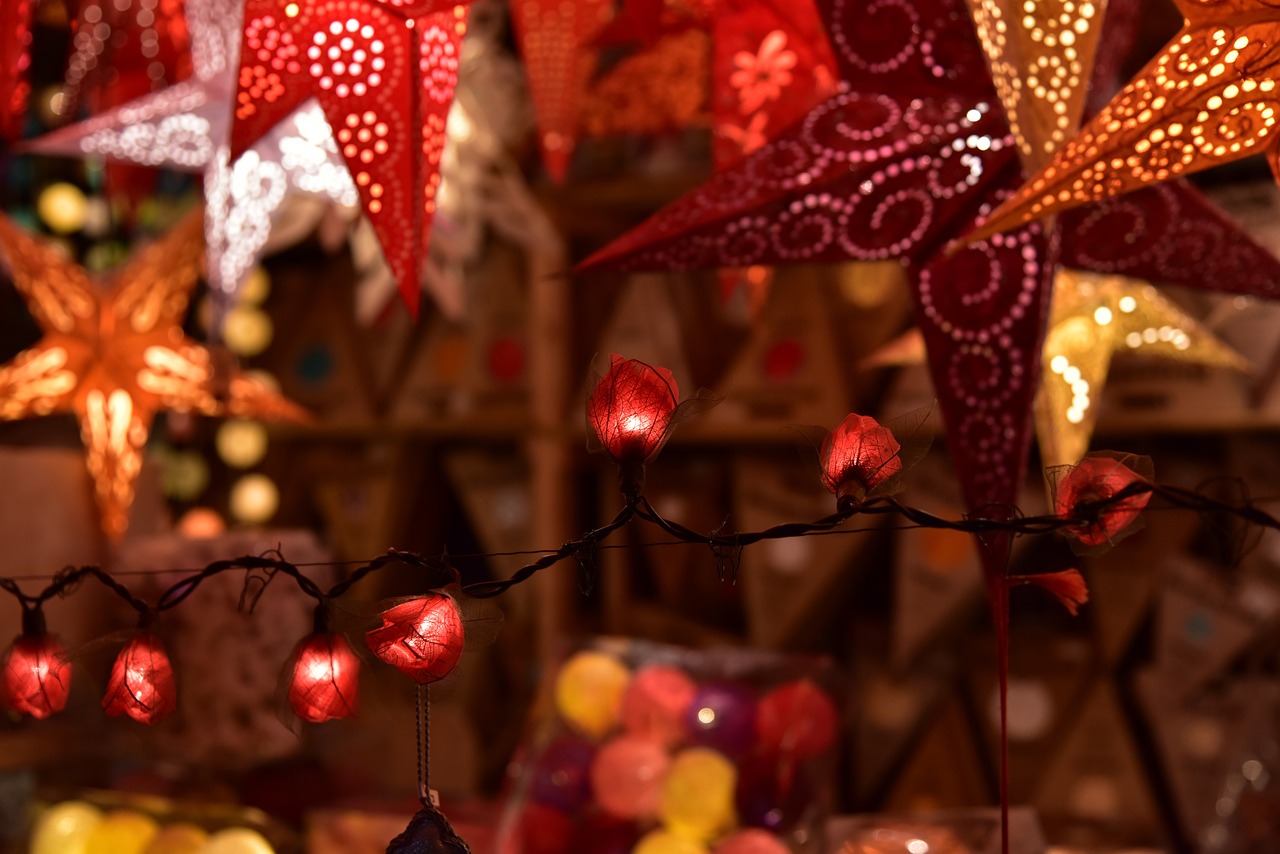 Winterliche Marktstimmung in Berlin schon Wochen vor dem Advent